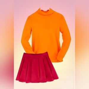 Women's Scooby-Doo Inspired Velma Costume, XS